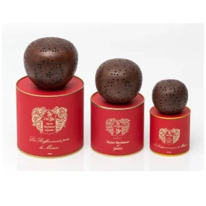 Maitre Parfumeur et Gantier Pomme d&rsquo;Ambre Blanc-Beige 12cm Grande